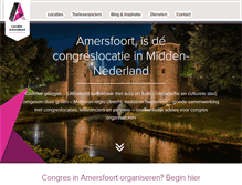 Tablet Screenshot of locatieamersfoort.nl